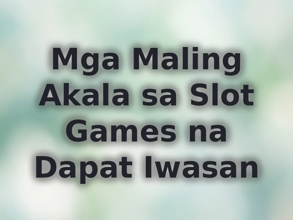 Gambling Myths